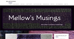 Desktop Screenshot of mellowmusings.com